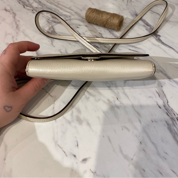 Coach mini crossbody bag pearl white with hang tag - Picture 7 of 16